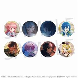 Hatsune Miku anime pin 8 pcs a set