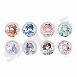 Hatsune Miku anime pin 8 pcs a set