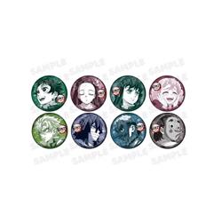 Demon slayer kimets anime pin 8 pcs a set