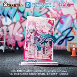 Hatsune Miku anime standing plate