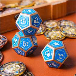 Honkai: Star Rail anime metal dice 3cm