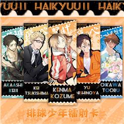 Haikyuu anime laser ticket