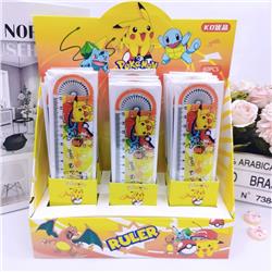 Pokemon anime ruler 15cm 60 pcs a set