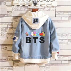 BTS anime hoodie