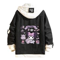 Kuromi anime hoodie