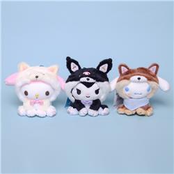 Kuromi anime plush toy 11cm