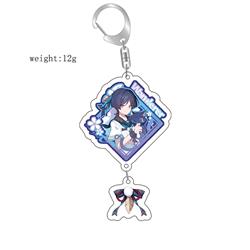 Genshin Impact anime keychain