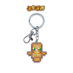 Minecraft anime keychain