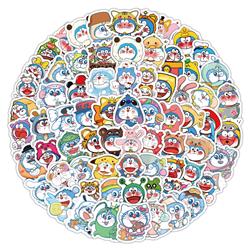 Doraemon anime sticker 100 pcs set