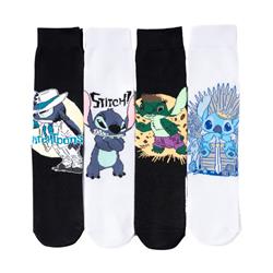 stitch anime socks