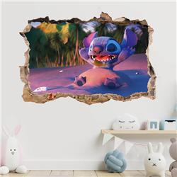 stitch anime 3D stickers