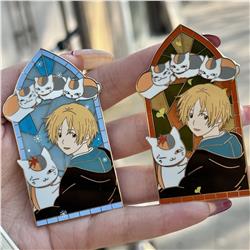 natsume yuujinchou anime pin 80*46.4*2mm