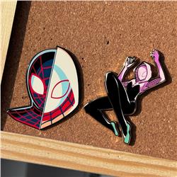 spider man anime pin