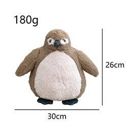 pesto the penguin anime plush doll 26cm