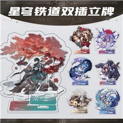 Honkai: Star Rail anime standing plate(character+brand name)