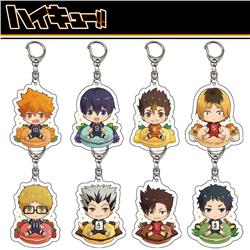 Haikyuu anime keychain