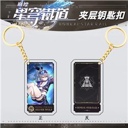 Honkai: Star Rail anime keychain