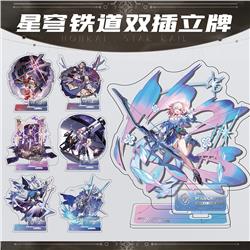 Honkai: Star Rail anime standing plate(character+brand name)