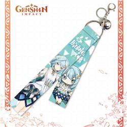 Genshin Impact anime keychain