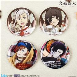 Bungo Stray Dogs anime pin 58mm