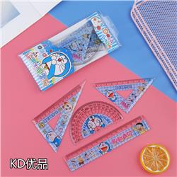 Doraemon anime ruler set 10 pcs a set