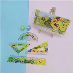 Pokemon anime ruler set 10 pcs a set