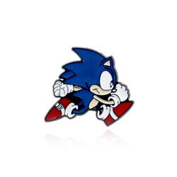 Sonic anime pin