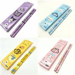 Kuromi anime pencil 12 pcs a set