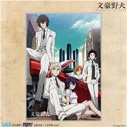 Bungo Stray Dogs anime colored paper