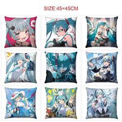 Hatsune Miku anime cushion 45*45cm