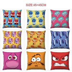 Inside out anime cushion 45*45cm