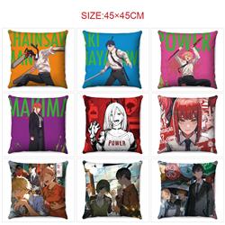 chainsaw man anime cushion 45*45cm