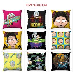 Rick and Morty anime cushion 45*45cm