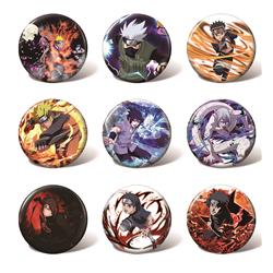 Naruto anime pin 58mm set