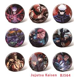 Jujutsu Kaisen anime pin 58mm set