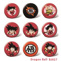 Dragon ball anime pin 58mm set