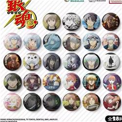 Gintama anime pin 28 pcs a set