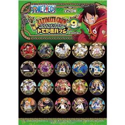 One Piece anime refrigerator magnet 20 pcs a set