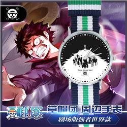 One Piece anime quartz watch