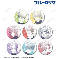 Blue Lock anime pin 8pcs a set