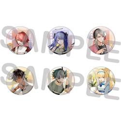 Arknights anime pin 6 pcs a set