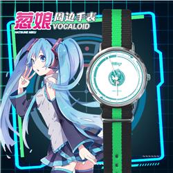 Hatsune Miku anime quartz watch