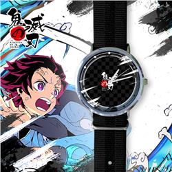 Demon slayer kimets anime quartz watch