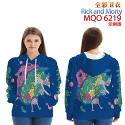 Rick and Morty anime hoodie