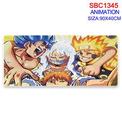 One Piece anime Mouse pad 90*40cm