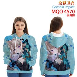 Genshin Impact anime hoodie