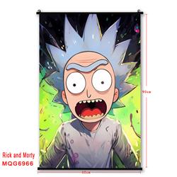 Rick and Morty anime wallscroll 60*90cm