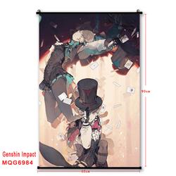 Genshin Impact anime wallscroll 60*90cm