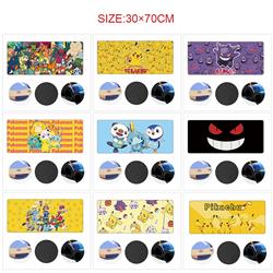 Pokemon anime Mouse pad 70*30cm