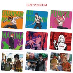 chainsaw man anime Mouse pad 25*30cm